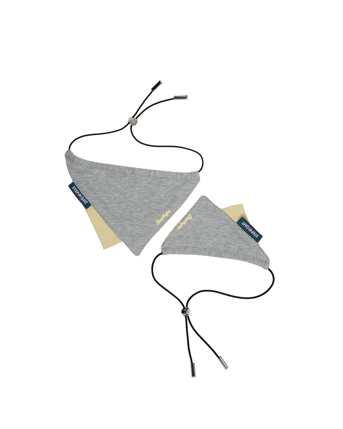 GRAY BOND PET BIB