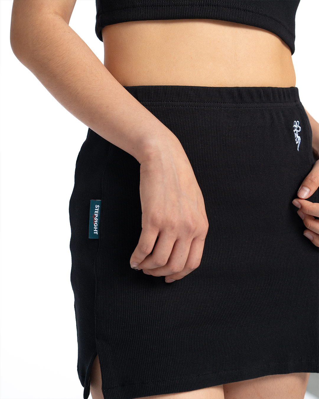 SABLE BLACK MINI SKIRT