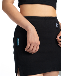 SABLE BLACK MINI SKIRT
