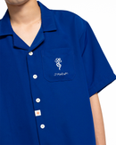 NAVY BLUE DAISY SHIRT