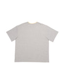 GRAY YELLOW ECHO TEE