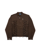 BROWN TWINE BIKER JACKET | JORTS