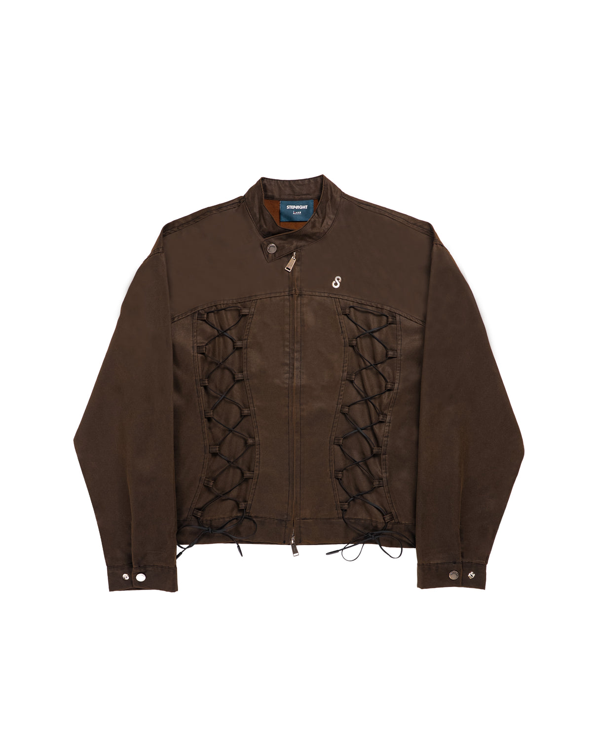 BROWN TWINE BIKER JACKET | JORTS