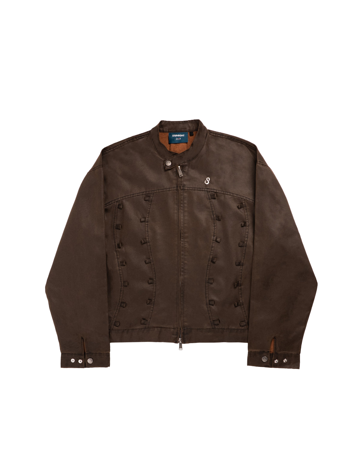 BROWN TWINE BIKER JACKET | JORTS