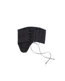 BLACK AMOUR DENIM CORSET | SKIRT