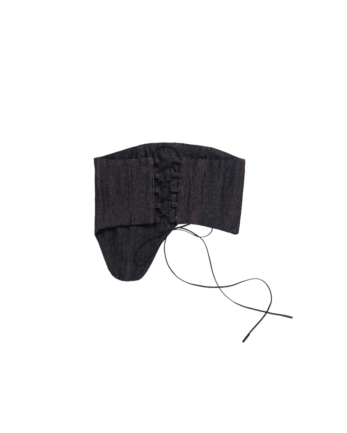 BLACK AMOUR DENIM CORSET | SKIRT