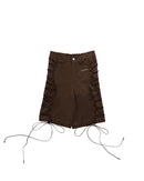 BROWN TWINE BIKER JACKET | JORTS
