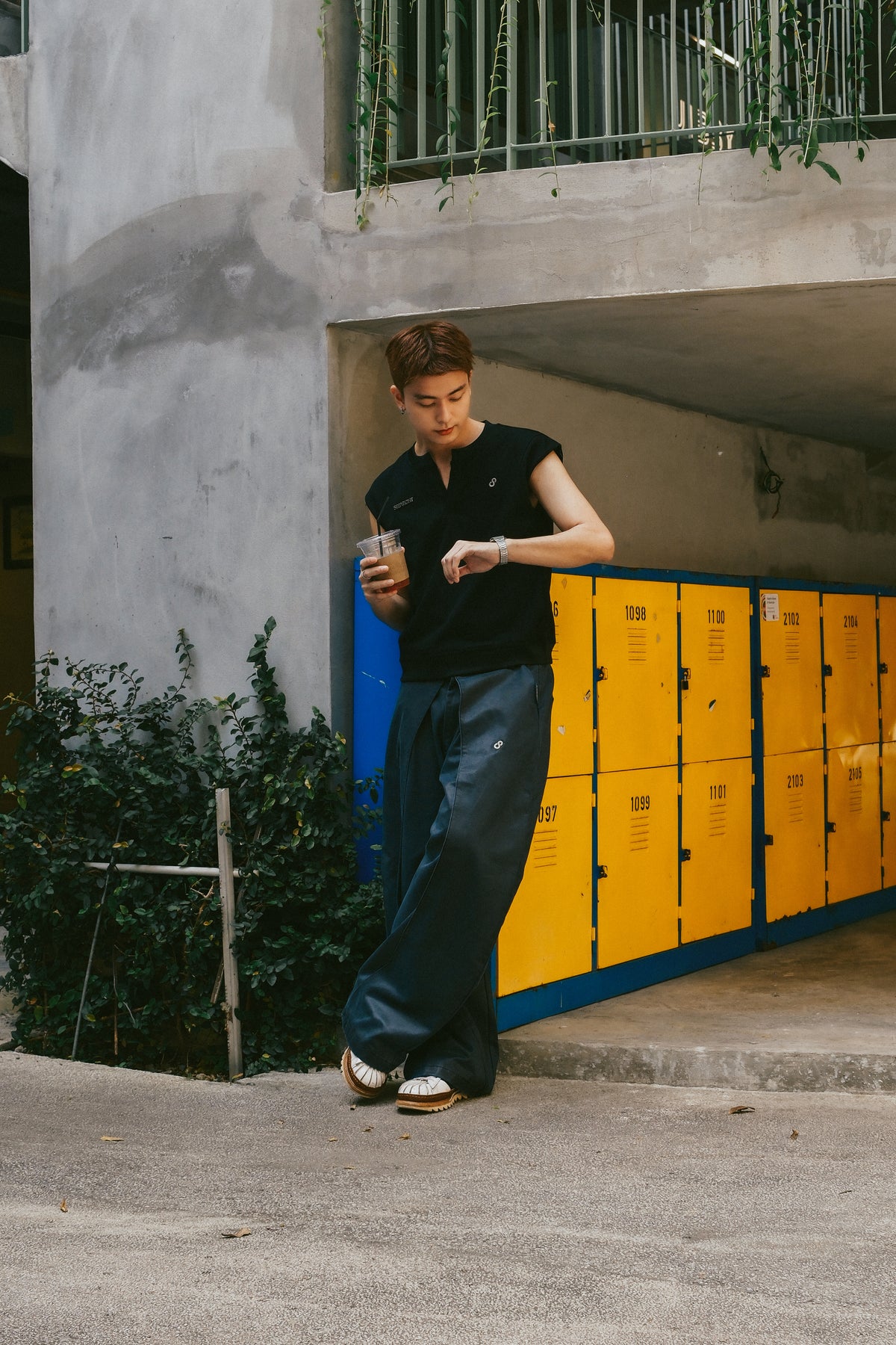 BLUE ALLURE LONG PANTS
