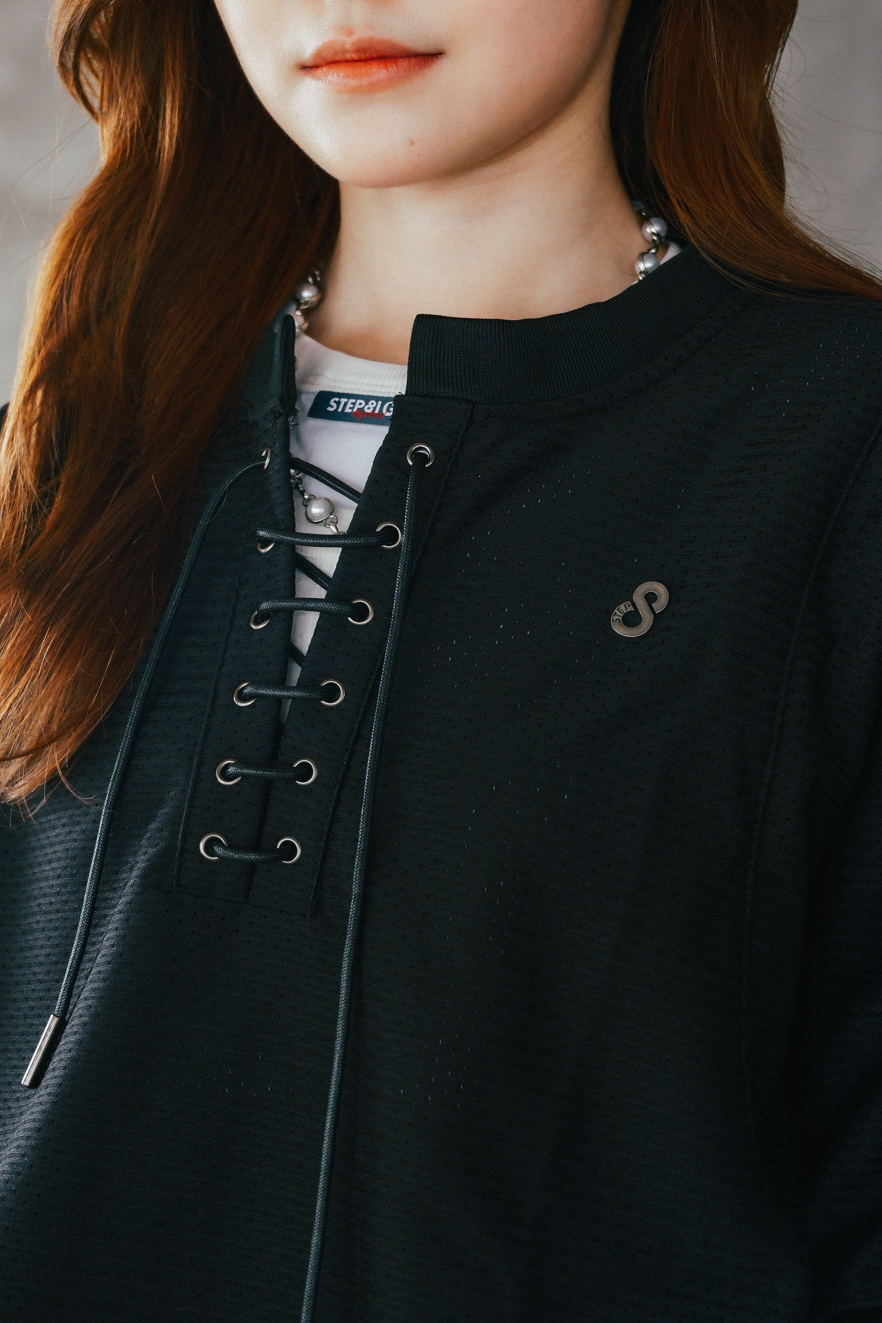 BLACK TANGLE LONG SLEEVE