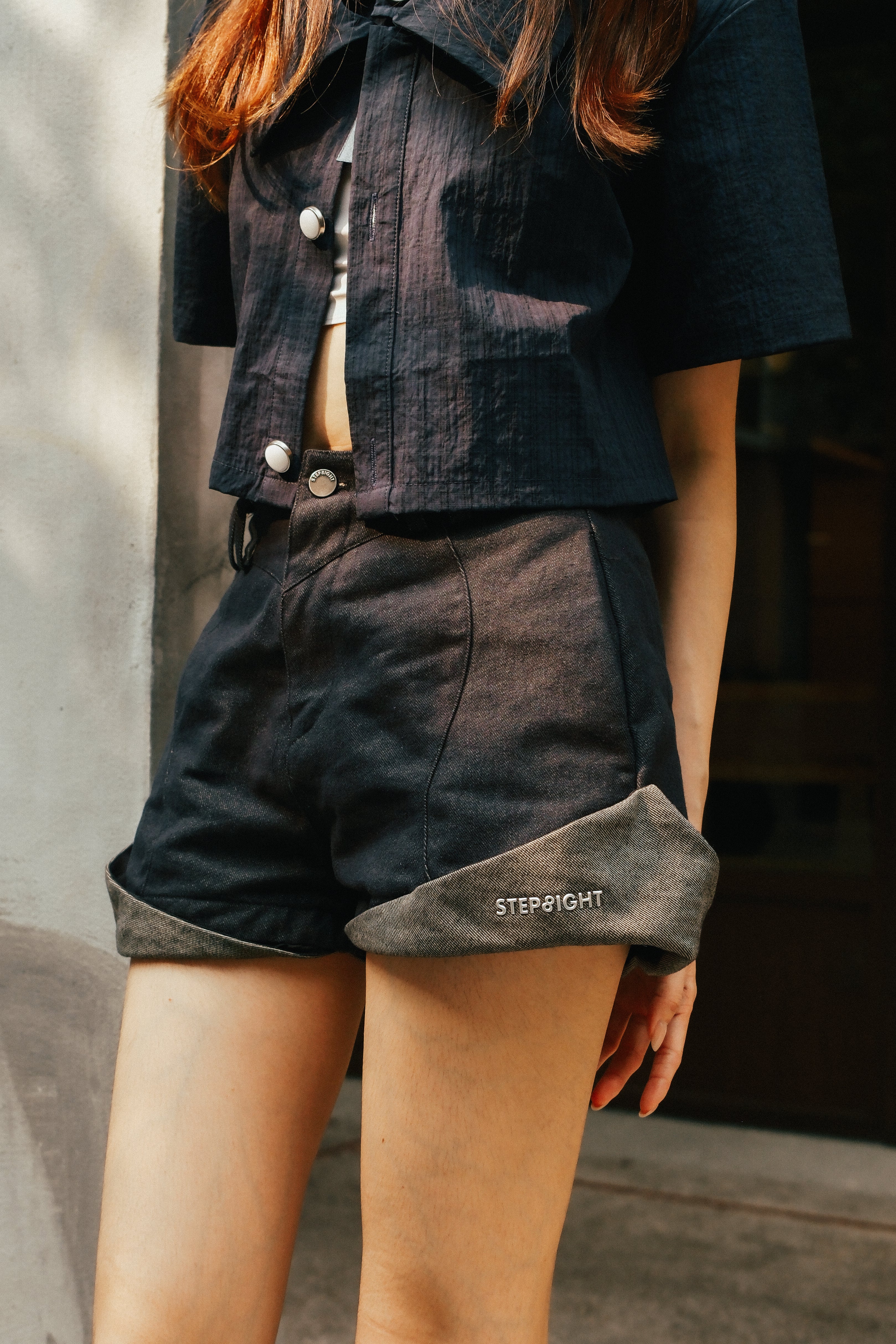 BLACK KISMET MINI SHORTS