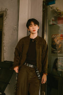 BROWN TWINE BIKER JACKET | JORTS