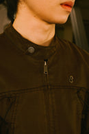 BROWN TWINE BIKER JACKET | JORTS