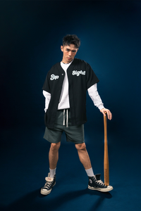 MAGIC BLACK BASEBALL JERSEY