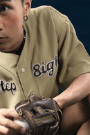 KHAKI BASEBALL JERSEY