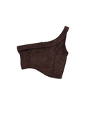 ASYMM CROP - 2 COLOUR