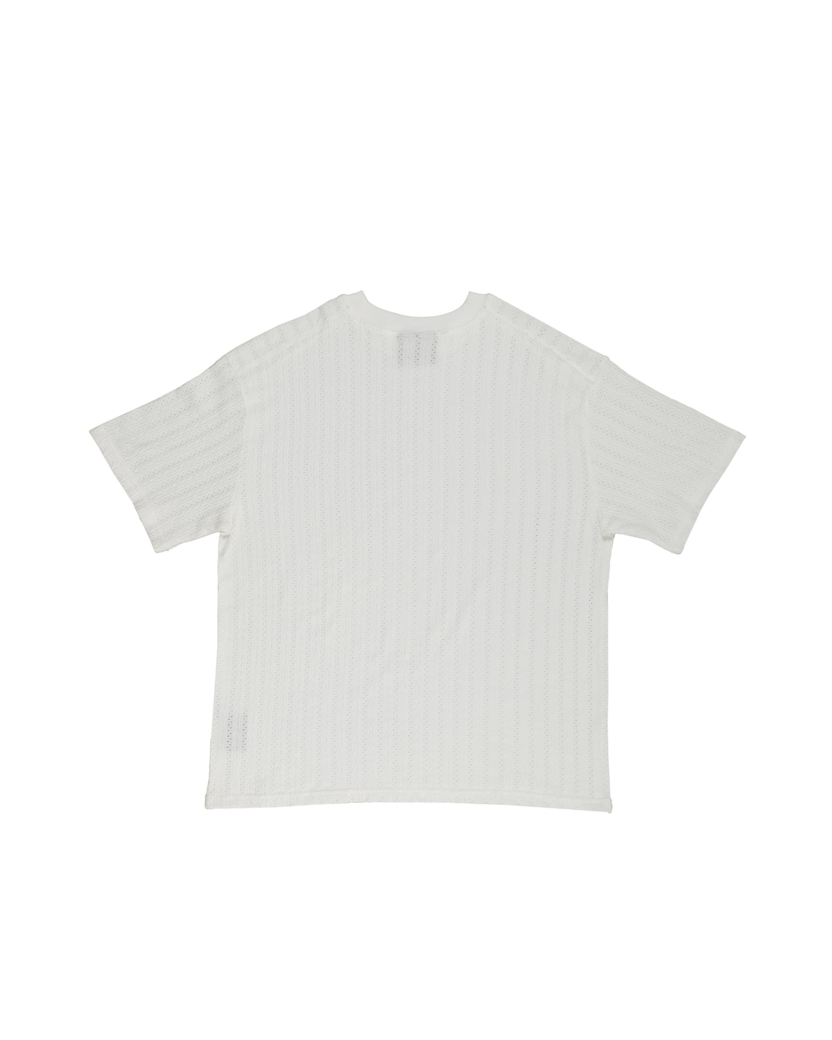 WHITE PRAGMA KNITTED TEE