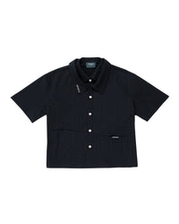 BLUE CLING SHIRT
