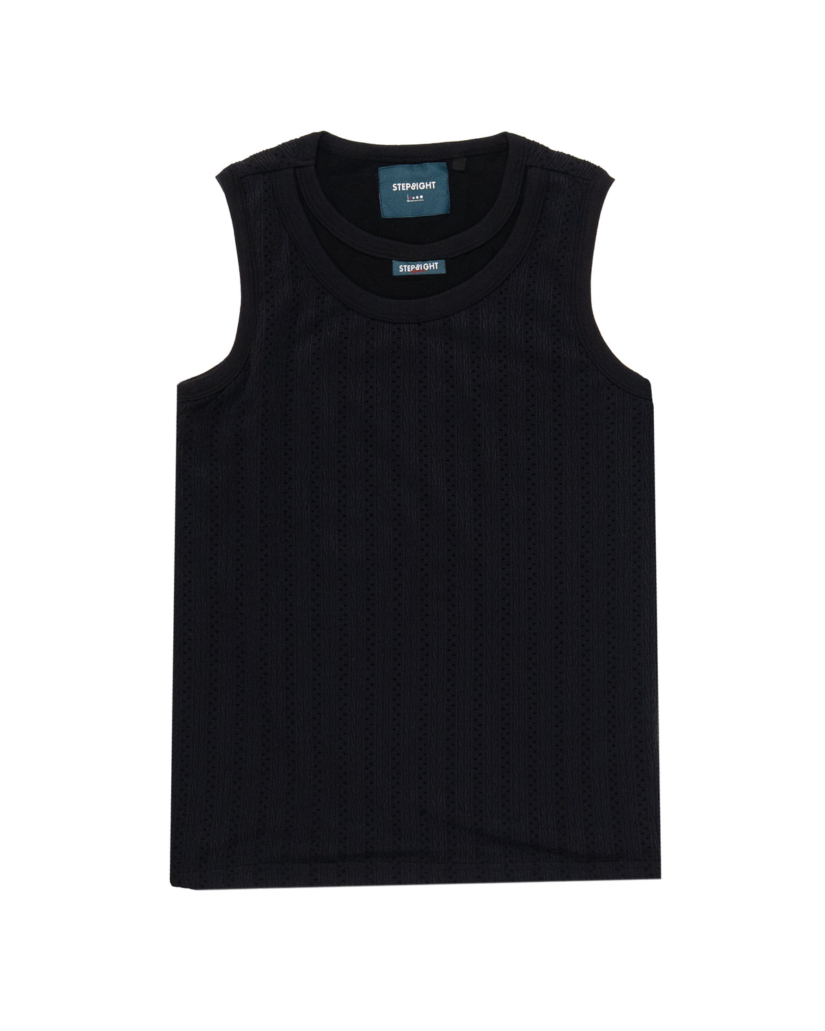 BLACK SOLACE SINGLET