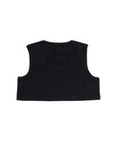 BLACK SOLACE CROP