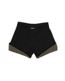 BLACK KISMET MINI SHORTS