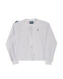 WHITE TANGLE LONG SLEEVE