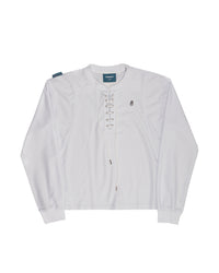 WHITE TANGLE LONG SLEEVE