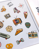 RETRO SERIES STICKER