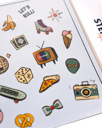 RETRO SERIES STICKER