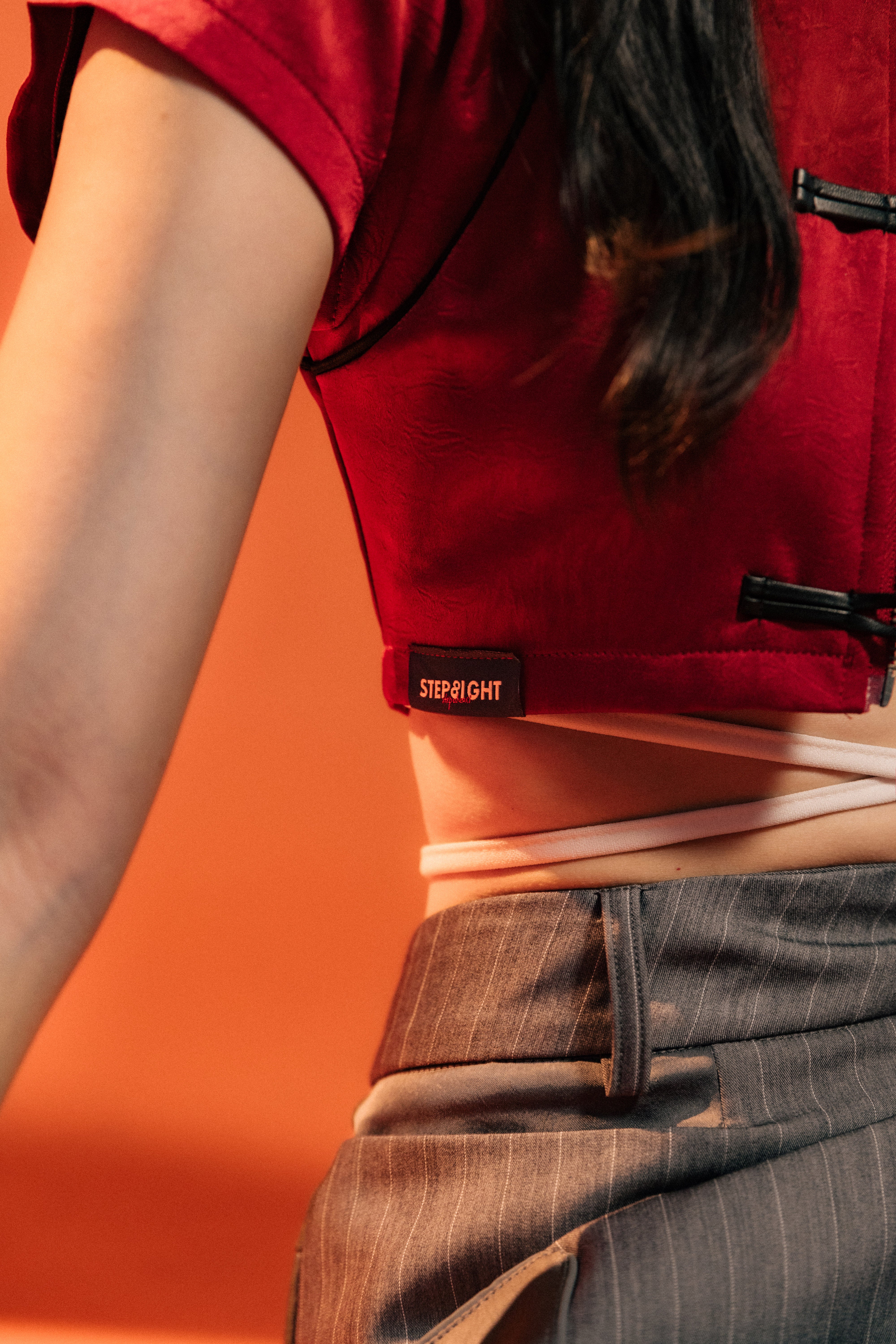 CROP QIPAO - 2 COLOUR