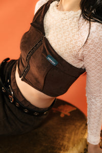 ASYMM CROP - 2 COLOUR