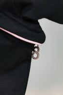 BRICK BLACK CONVERTIBLE SWEATER