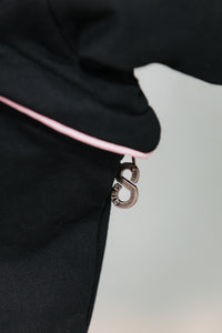 BRICK BLACK CONVERTIBLE SWEATER