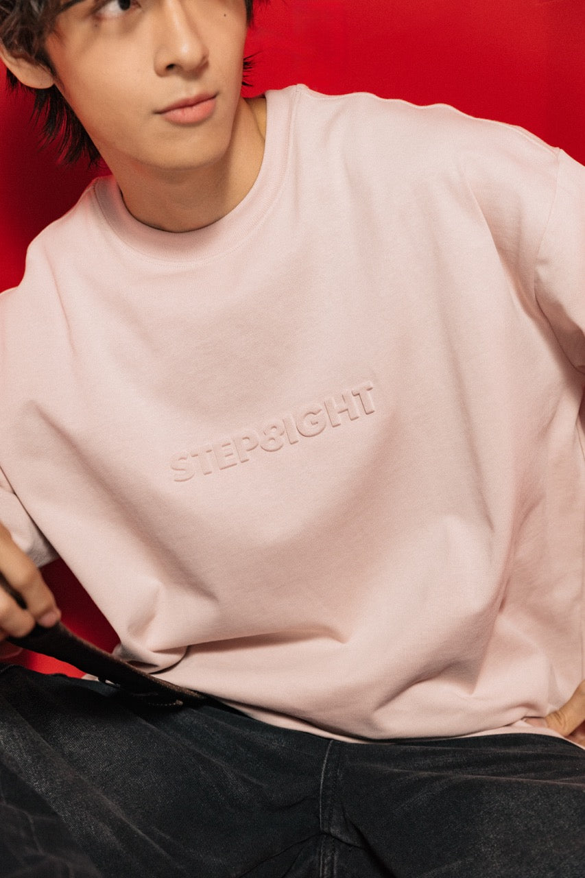 EMBOSS TEE - 8 COLOUR