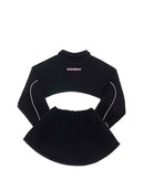 BRICK BLACK CONVERTIBLE SWEATER