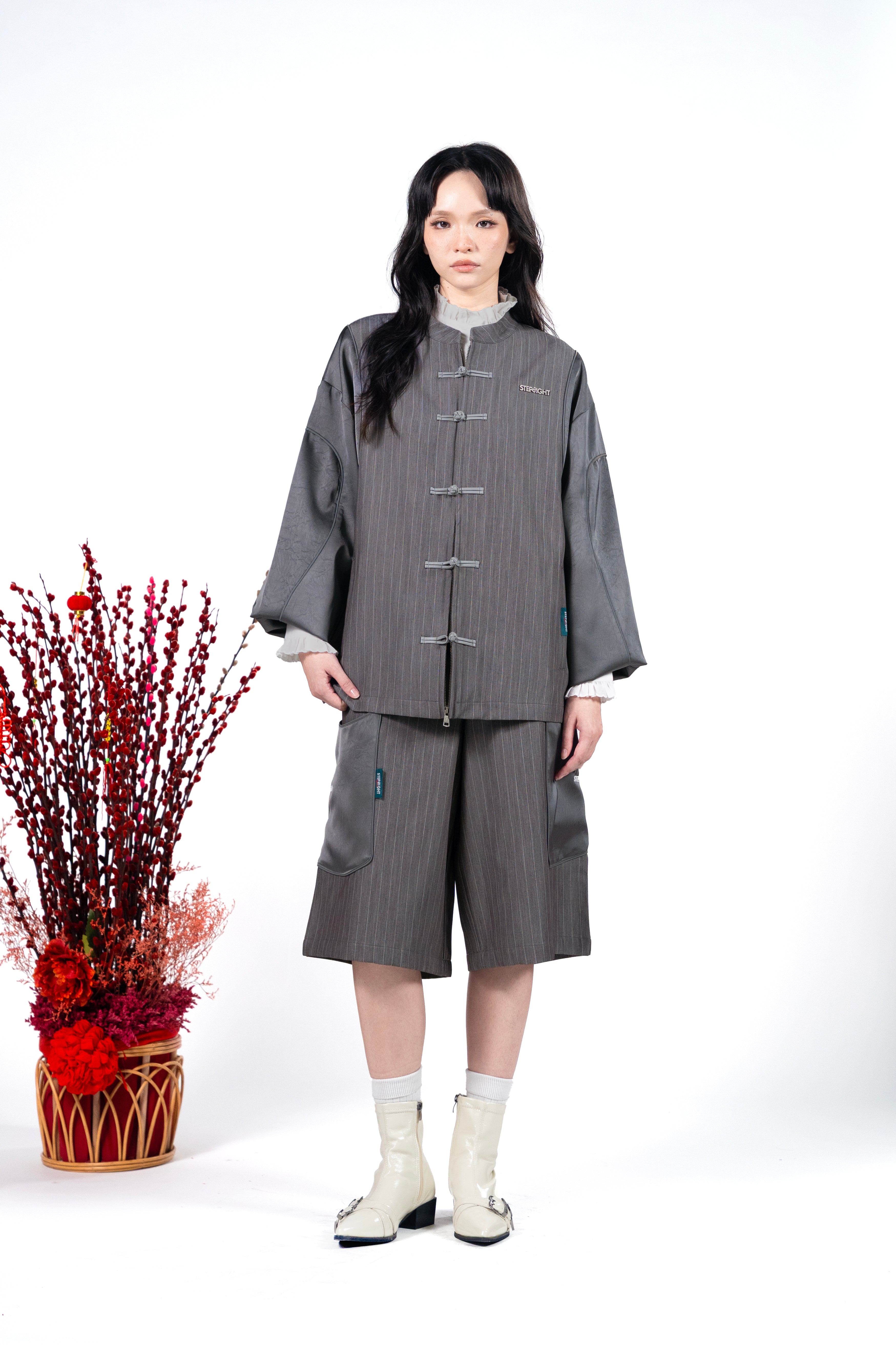 GRAY AUSPICE JACKET