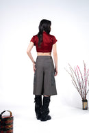 CROP QIPAO - 2 COLOUR