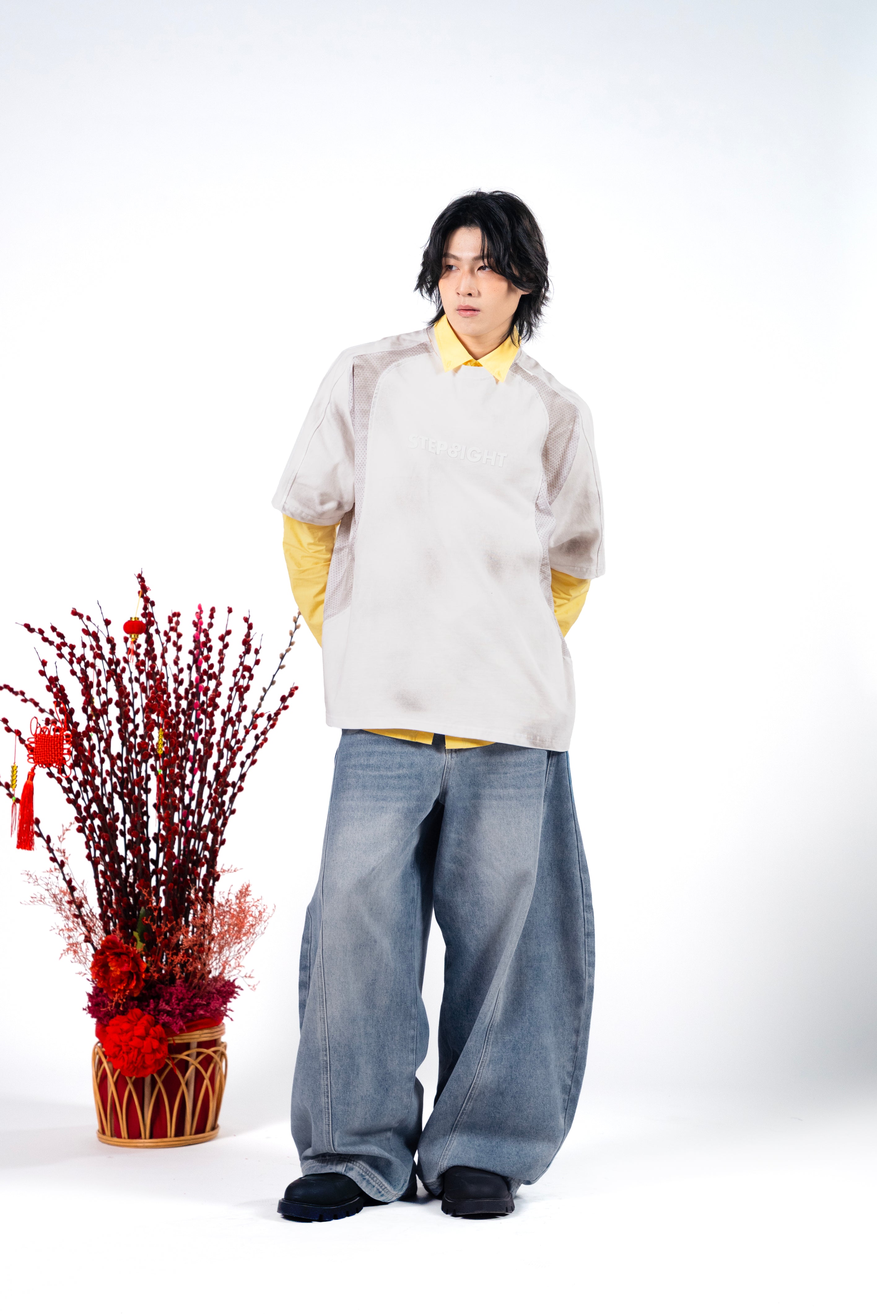 WASHED TEE - 4 COLOUR