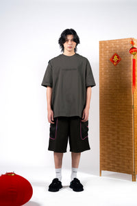 EMBOSS TEE - 8 COLOUR