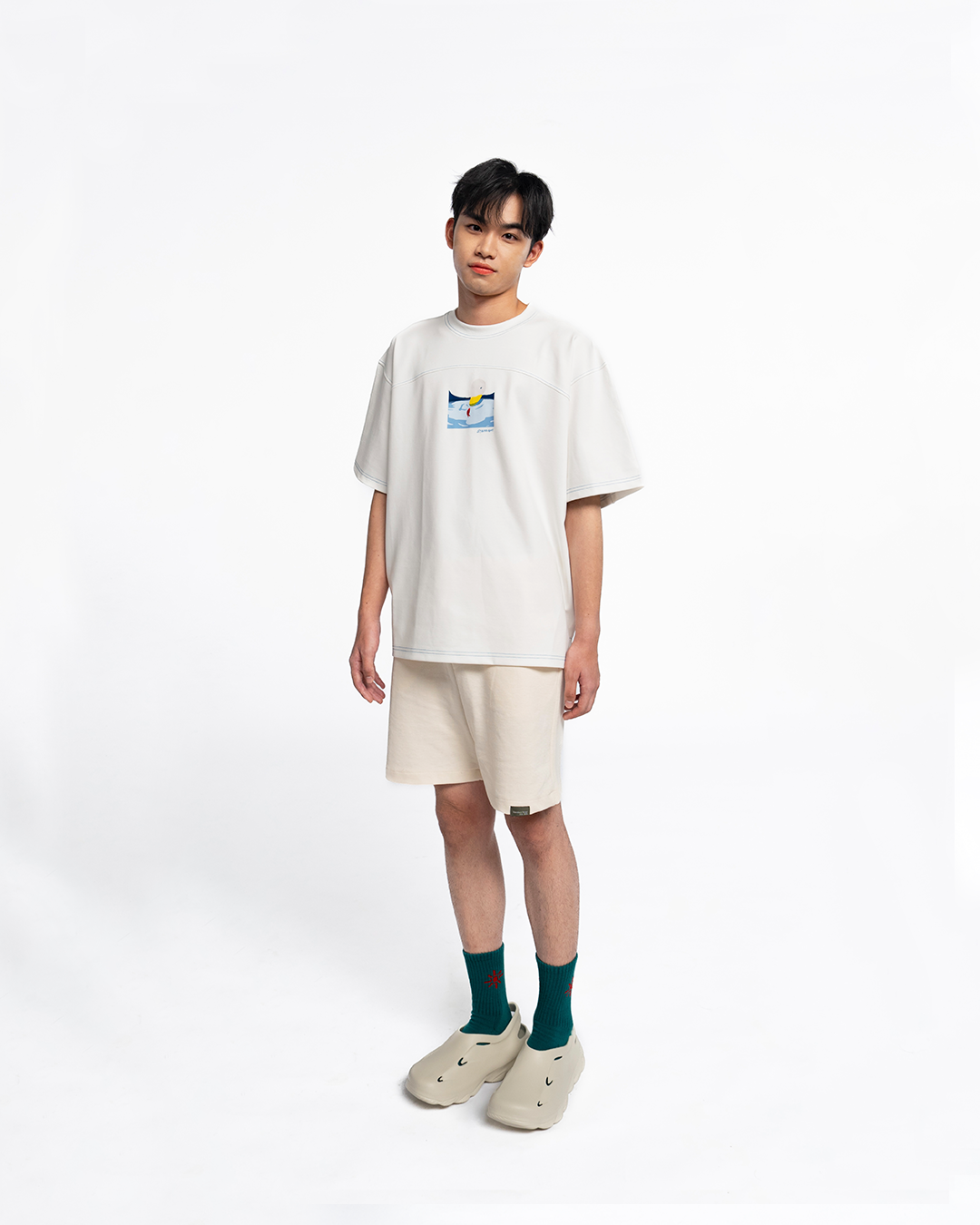 PEARL WHITE DUCKLING TEE
