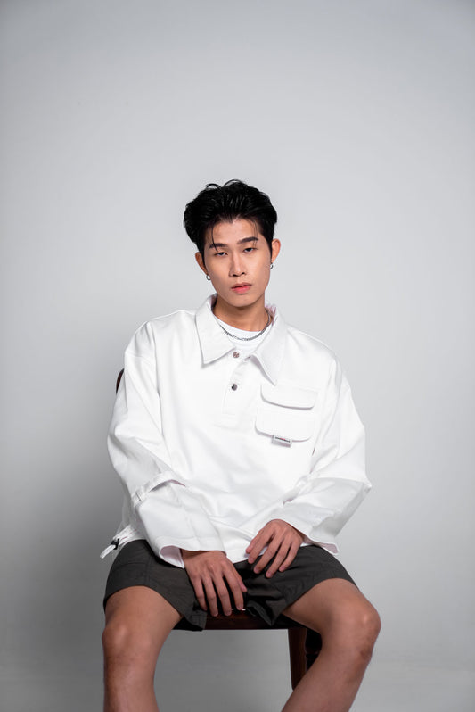 POLO SHIRT L/S  [PROJECT-260 LTD]