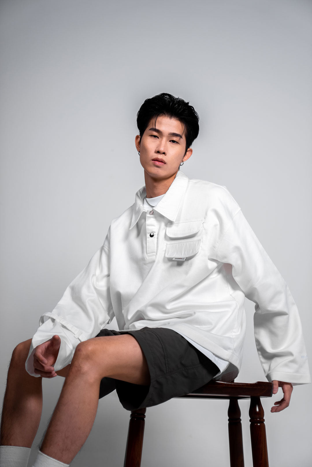 POLO SHIRT L/S  [PROJECT-260 LTD]