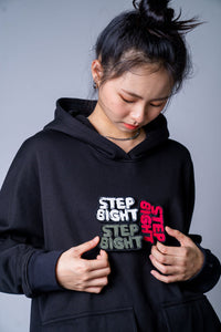 OVERSIZED POCKET HOODIE (Random 2 patches)