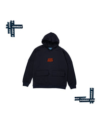 OVERSIZED POCKET HOODIE (Random 2 patches)