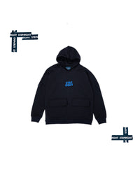 OVERSIZED POCKET HOODIE (Random 2 patches)